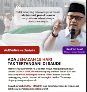 Antisipasi keadaa Darurat Umroh Mandiri